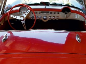 Produktbild: CALVENDO Puzzle Chevrolet Corvette 1958, Hackberry, Arizona, USA | 1000 Teile Lege-Gr&ouml;&szlig;e 64x48cm Foto-Puzzle f&uuml;r gl&uuml;ckliche Stunden