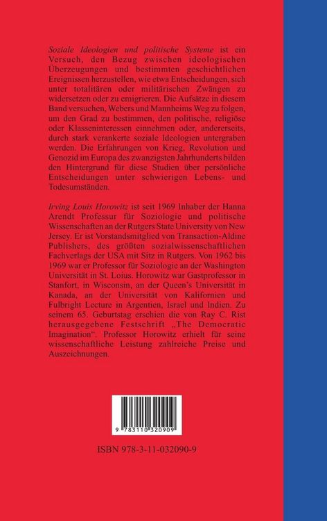 Produktbild: Soziale Ideologien und politische Systeme