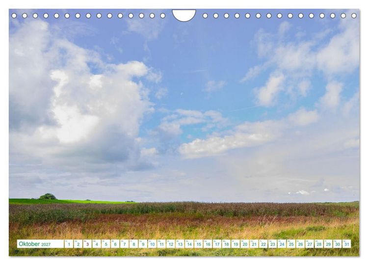 Produktbild: Schillig und Horumersiel - Im Wangerland unterwegs (Wandkalender 2027 DIN A4 quer), CALVENDO Monatskalender
