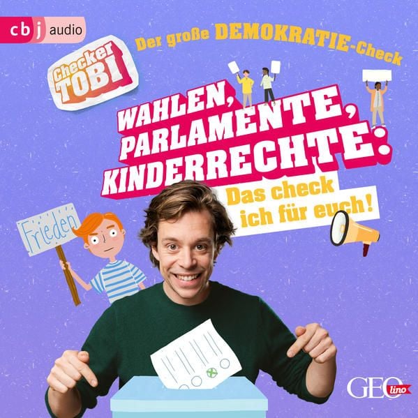 Produktbild: Checker Tobi - Der gro&szlig;e Demokratie-Check: Wahlen, Parlamente, Kinderrechte &ndash; Das check ich f&uuml;r euch!
