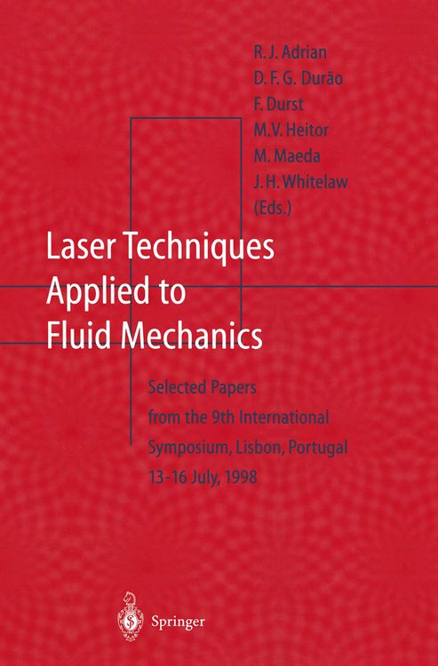 Produktbild: Laser Techniques Applied to Fluid Mechanics