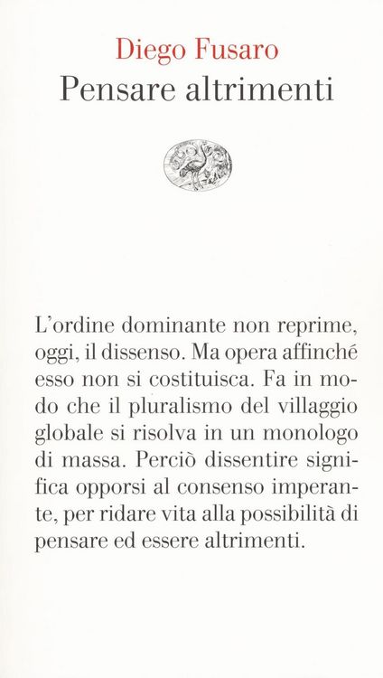Produktbild: Pensare altrimenti