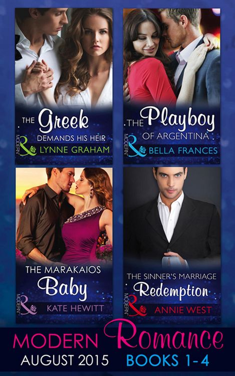 Produktbild: Modern Romance August Books 1-4