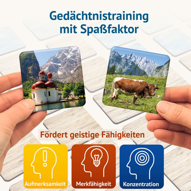 Produktbild: Berchtesgadener Land - Memospiel