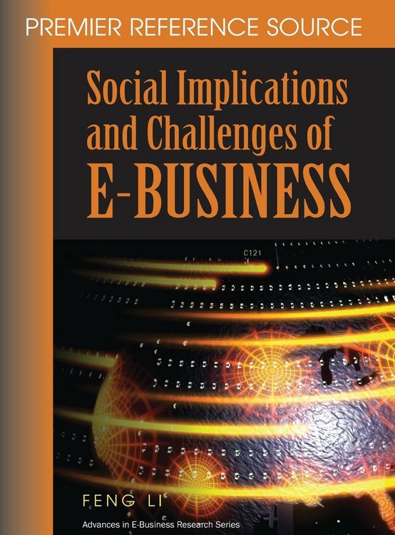 Produktbild: Social Implications and Challenges of E-Business