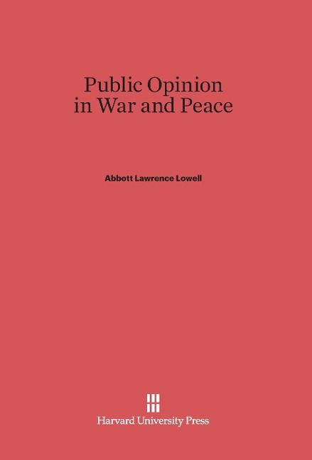 Produktbild: Public Opinion in War and Peace