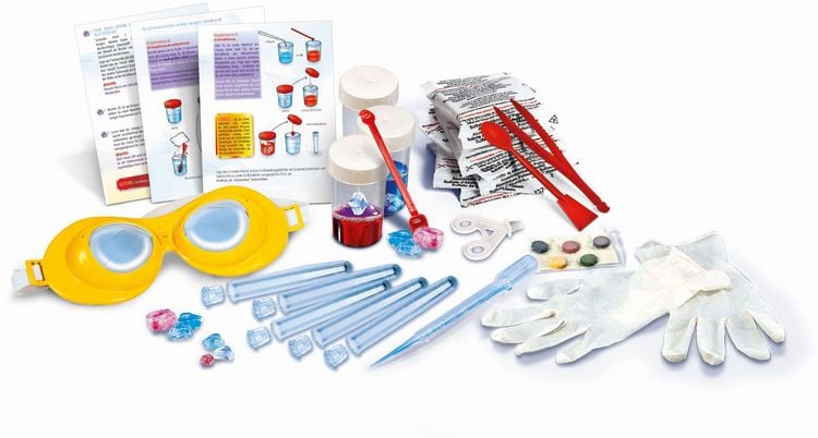 Produktbild: Kristalle selbst z&uuml;chten, Starter-Set (Experimentierkasten)