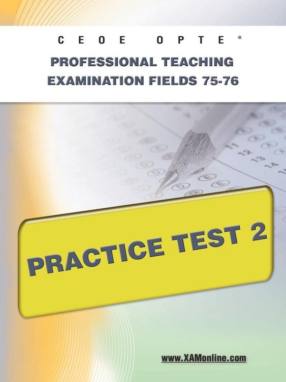 Produktbild: Ceoe Opte Oklahoma Professional Teaching Examination Fields 75-76 Practice Test 2