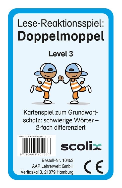 Produktbild: Lese-Reaktionsspiel: Doppelmoppel Level 3