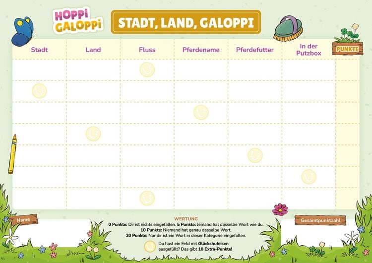 Produktbild: HOPPi GALOPPi: Stadt, Land, Galoppi