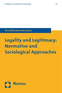 Produktbild: Legality and Legitimacy: Normative and Sociological Approaches