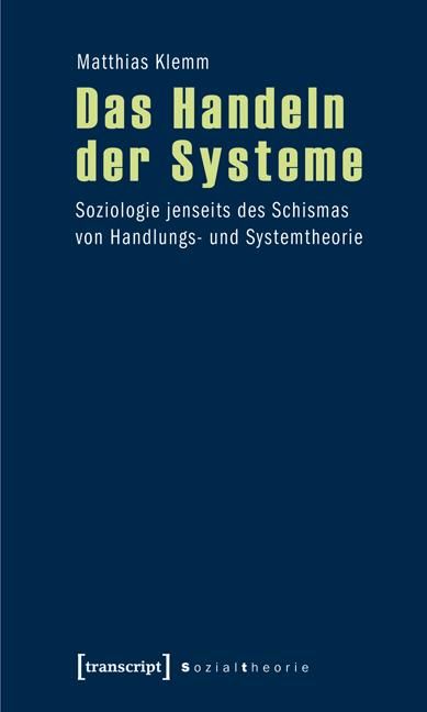 Produktbild: Das Handeln der Systeme