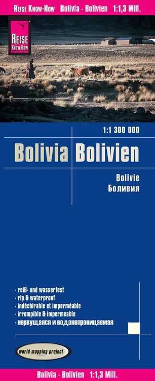 Produktbild: Reise Know-How Landkarte Bolivien / Bolivia (1:1.300.000)