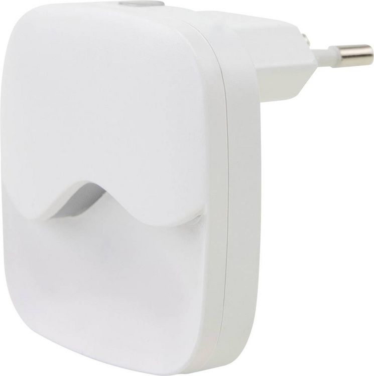 Produktbild: Ansmann NL10AC 1600-0406 Nachtlicht, Wandleuchte Gew&ouml;lbt LED Warmwei&szlig; Wei&szlig;