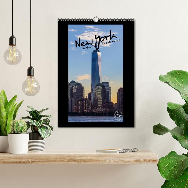 Produktbild: New York &ndash; Portraits incontournables (Calendrier mural 2026 DIN A3 horizontal), CALVENDO calendrier mensuel