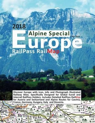 Produktbild: RailPass RailMap Europe - Alpine Special 2018