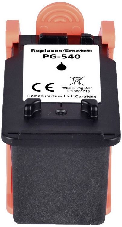 Produktbild: Renkforce Druckerpatrone ersetzt Canon PG-540 XL Kompatibel Schwarz RF-5655910