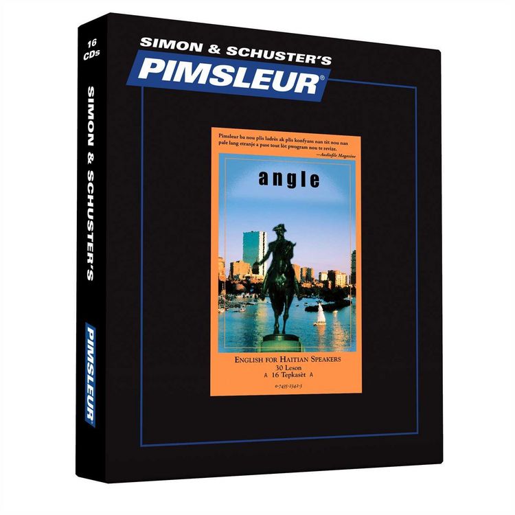 Produktbild: Pimsleur English for Haitian Creole Speakers Level 1 CD, 1: Learn to Speak and Understand English for Haitian with Pimsleur Language Programs