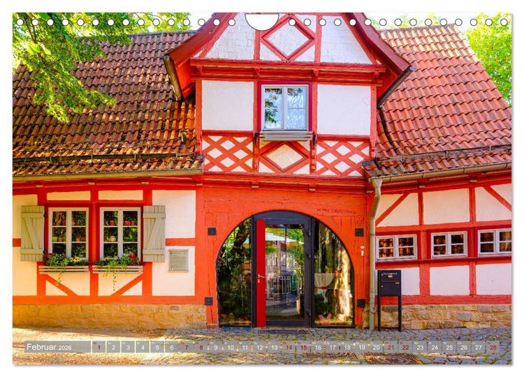 Produktbild: Ein Blick auf Nordhausen am Harz (Wandkalender 2026 DIN A4 quer), CALVENDO Monatskalender