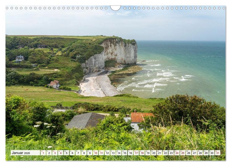 Produktbild: Frankreich - die Normandie (Wandkalender 2026 DIN A3 quer), CALVENDO Monatskalender