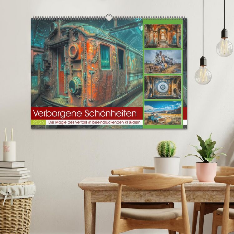 Produktbild: Verborgene Sch&ouml;nheiten (Wandkalender 2026 DIN A2 quer), CALVENDO Monatskalender