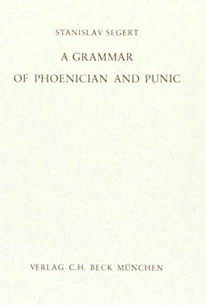 Produktbild: A Grammar of Phoenician and Punic