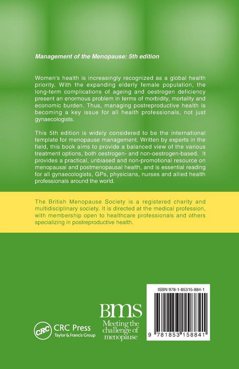 Produktbild: Management of the Menopause, 5th edition