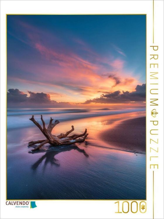 Produktbild: CALVENDO Puzzle Ein Motiv aus dem Kalender Meer der Stille | 1000 Teile Lege-Gr&ouml;&szlig;e 64x48cm Foto-Puzzle f&uuml;r gl&uuml;ckliche Stunden