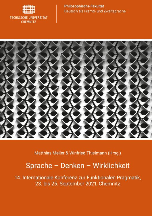 Produktbild: Sprache - Denken - Wirklichkeit