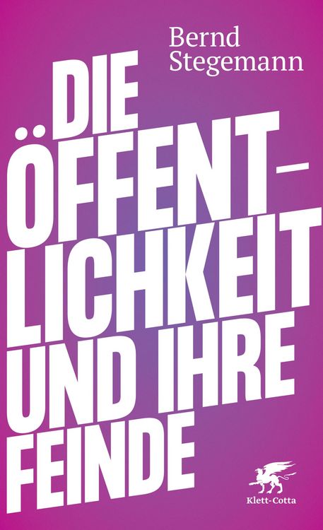 Produktbild: Die &Ouml;ffentlichkeit und ihre Feinde