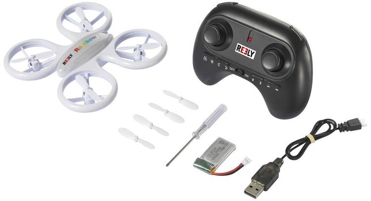 Produktbild: Reely RAINBOW Quadrocopter RtF Einsteiger