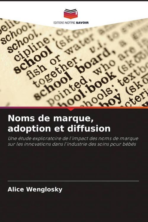 Produktbild: Noms de marque, adoption et diffusion