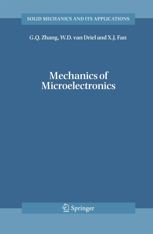Produktbild: Mechanics of Microelectronics