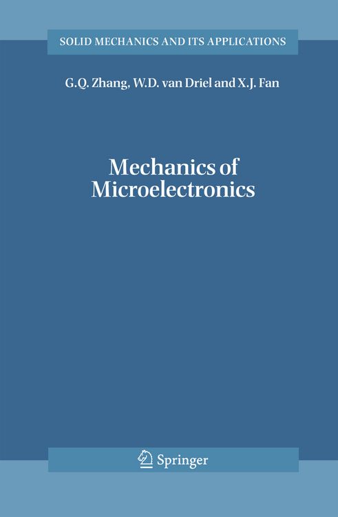Produktbild: Mechanics of Microelectronics