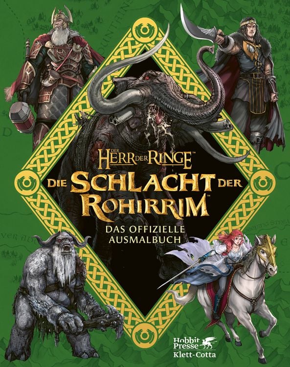 Produktbild: Der Herr der Ringe: Die Schlacht der Rohirrim - Das offizielle Ausmalbuch