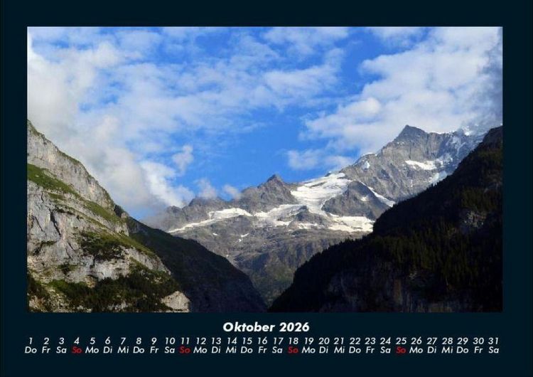 Produktbild: Berge 2026 Fotokalender DIN A4