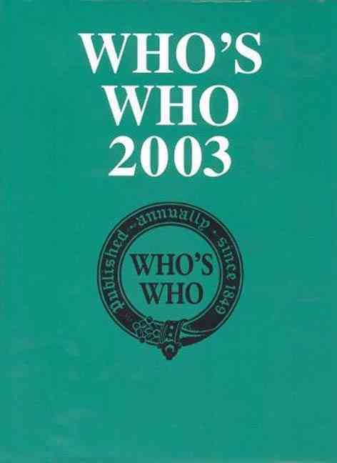 Produktbild: Who's Who 2003, 155th Edition