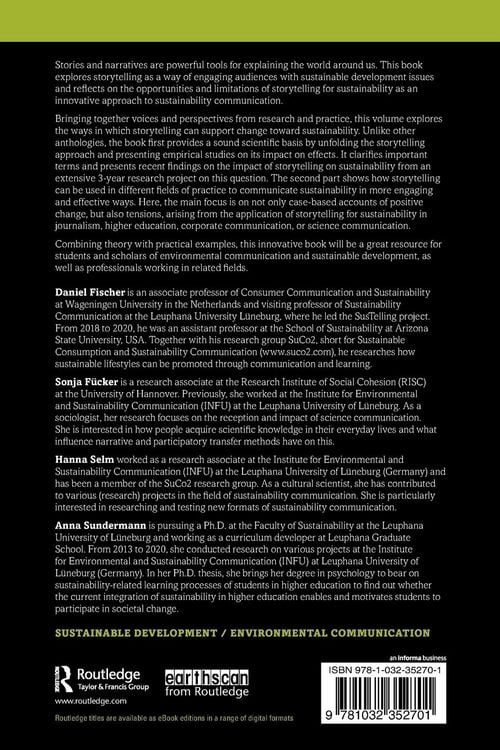 Produktbild: Narrating Sustainability through Storytelling