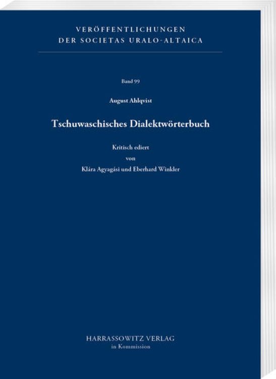 Produktbild: Tschuwaschisches Dialektw&ouml;rterbuch