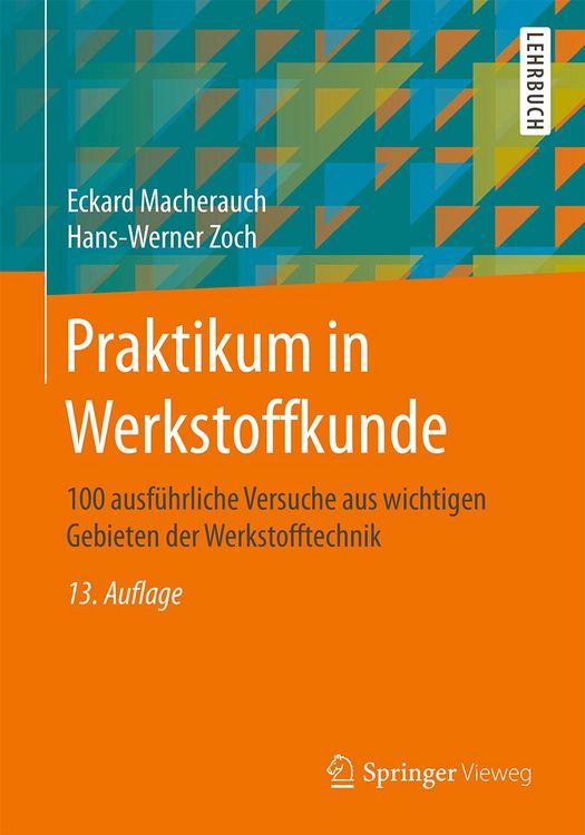 Produktbild: Praktikum in Werkstoffkunde