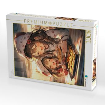 Produktbild: CALVENDO Puzzle Manga Kinder | 1000 Teile Lege-Gr&ouml;&szlig;e 64x48cm Foto-Puzzle f&uuml;r gl&uuml;ckliche Stunden