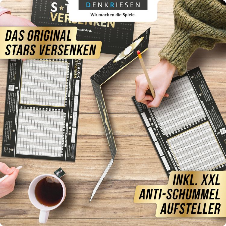 Produktbild: DENKRIESEN - STARS VERSENKEN Schiffe sind doof - Schiffe versenken neu aufgelegt