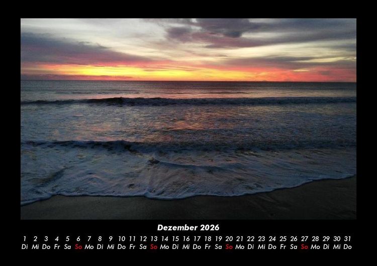 Produktbild: Meereslandschaft 2026 Fotokalender DIN A3