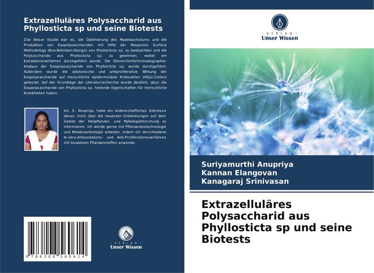 Produktbild: Extrazellul&auml;res Polysaccharid aus Phyllosticta sp und seine Biotests