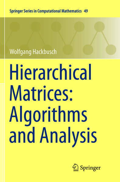 Produktbild: Hierarchical Matrices: Algorithms and Analysis