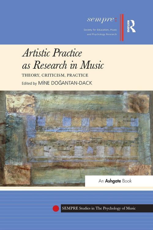 Produktbild: Artistic Practice as Research in Music