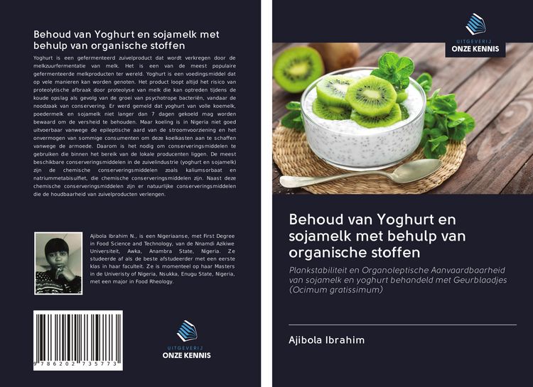 Produktbild: Behoud van Yoghurt en sojamelk met behulp van organische stoffen
