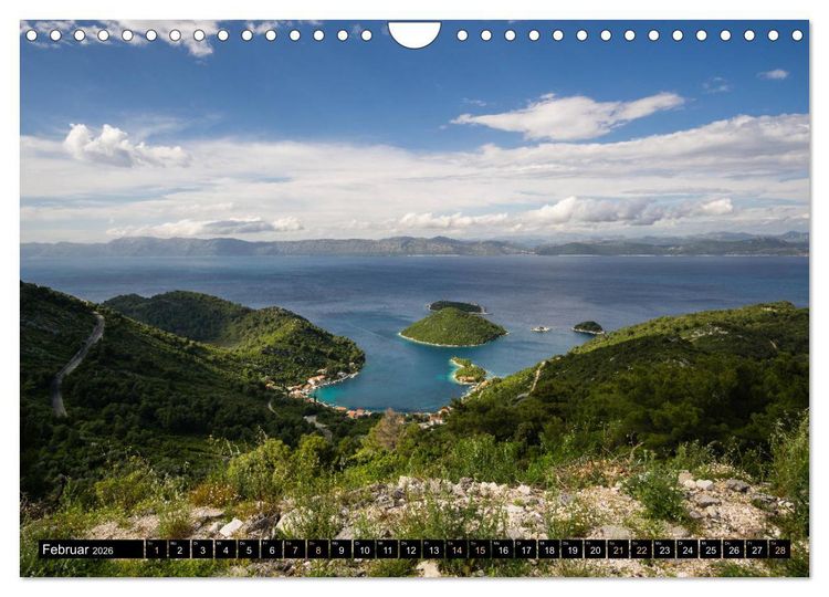 Produktbild: Dalmatien - Perle der Adria (Wandkalender 2026 DIN A4 quer), CALVENDO Monatskalender