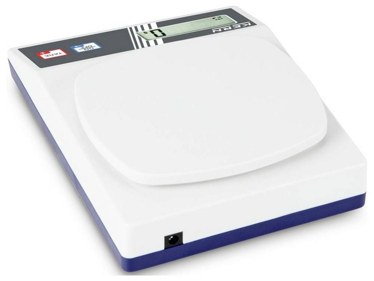 Produktbild: Kern EFS 2000-0 Schulwaage W&auml;gebereich (max.) 2.2kg Ablesbarkeit 1g batteriebetrieben Wei&szlig;