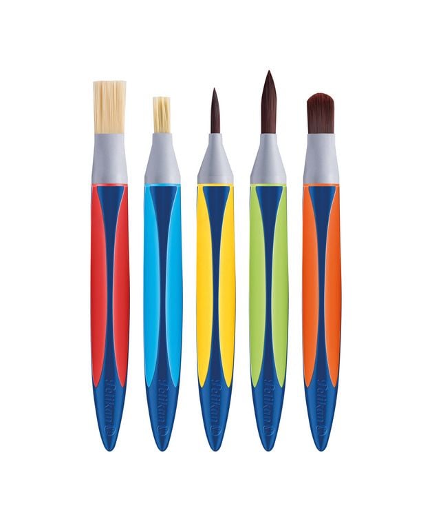 Produktbild: Pelikan Schulpinsel griffix&reg; 10er Haar Synthetik